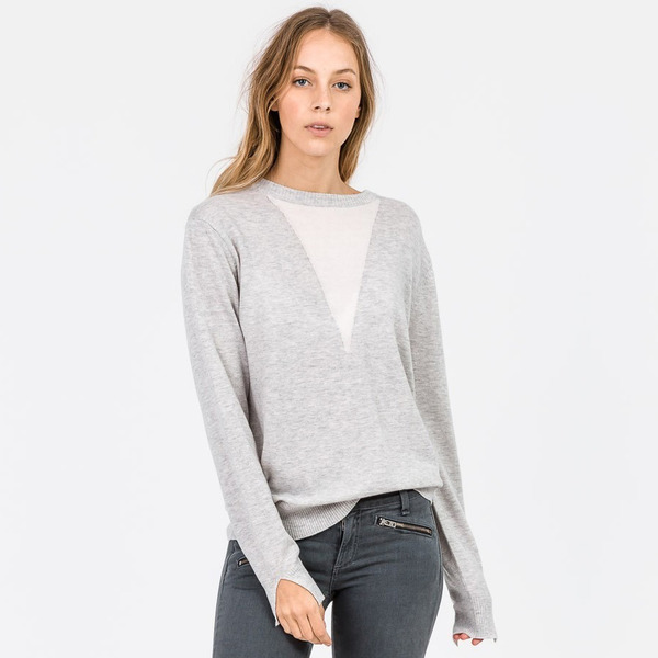 纯棉宽松百搭圆领打底衫