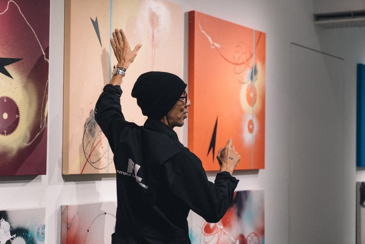 传奇涂鸦艺术家 Futura《Abstract Compass》个人展览