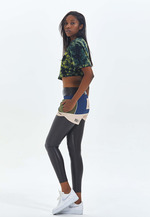 Pipit 短款扎染T恤 | 扎染黄