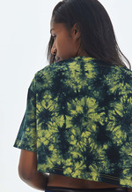 Pipit 短款扎染T恤 | 扎染黄