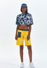 Pipit 短款扎染T恤 | 扎染粉