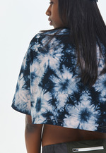 Pipit 短款扎染T恤 | 扎染粉