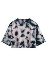 Pipit 短款扎染T恤 | 扎染粉