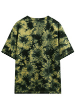 Passerine 超宽松扎染T恤 | 扎染黄