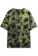 Passerine 超宽松扎染T恤 | 扎染黄