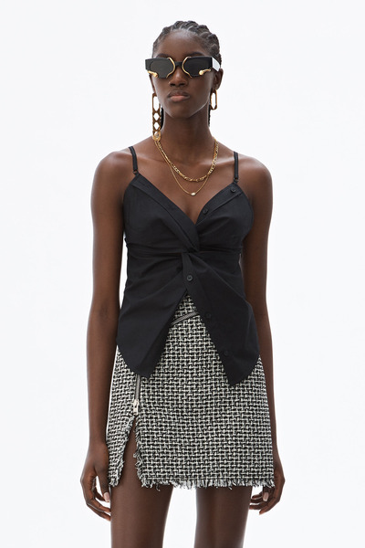 亮片短版连衣裙