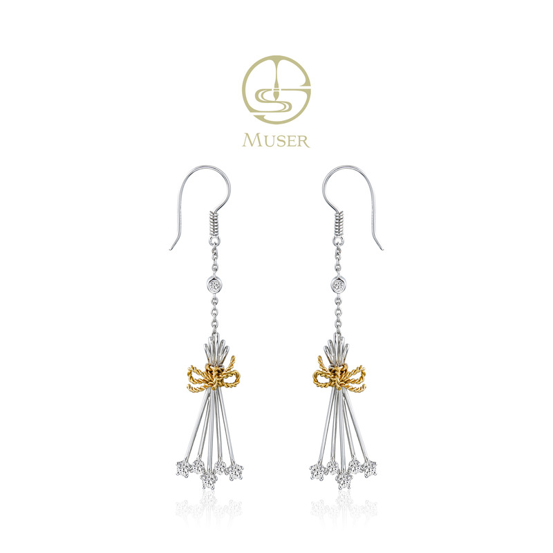 预售-手捧花-长款耳坠