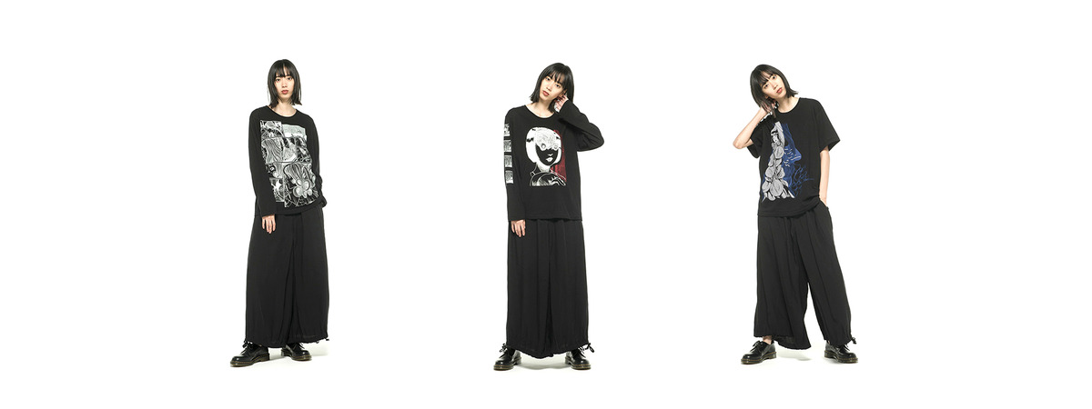 伊藤润二 x S’yte Yohji Yamamoto 联乘系列即将登场