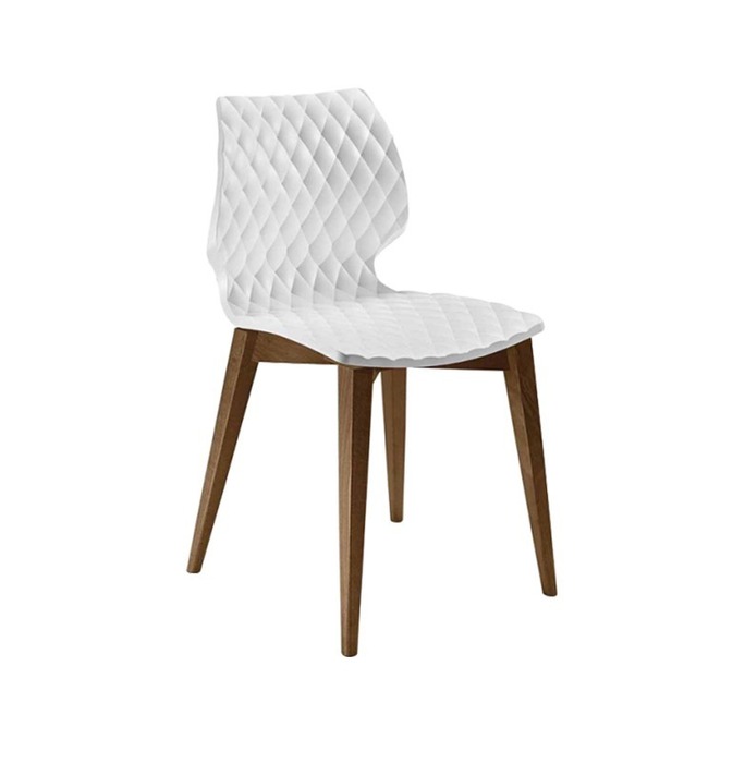 北欧实木软包靠背椅-4