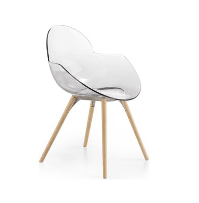 铁艺不锈钢时尚透明水晶椅