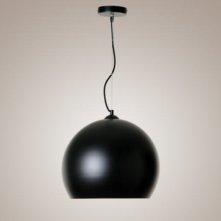 PENDANT LAMP AXEL BALL Ø40 CM MATT BLACK-1
