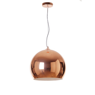PENDANT LAMP AXEL BALL Ø40 CM SHINY COPPER