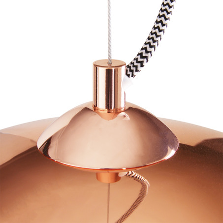 PENDANT LAMP AXEL BALL Ø40 CM SHINY COPPER-5
