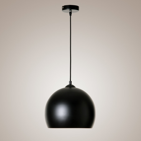PENDANT LAMP AXEL BALL Ø30 CM MATT BLACK-6