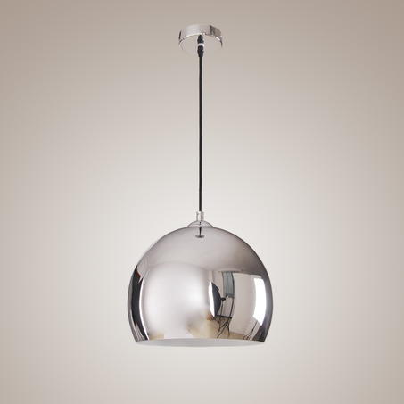 PENDANT LAMP AXEL BALL Ø30 CM SHINY CHROME-1