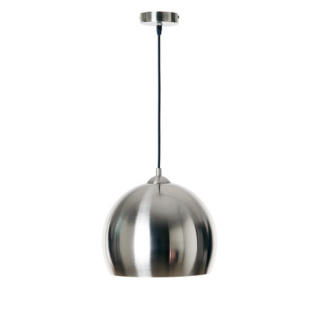 PENDANT LAMP AXEL BALL Ø30 CM NICKEL SATIN-2