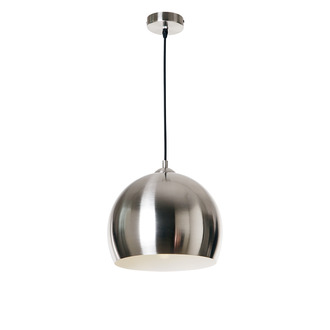 PENDANT LAMP AXEL BALL Ø30 CM NICKEL SATIN