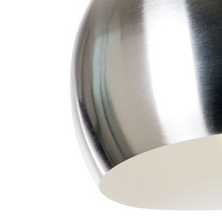 PENDANT LAMP AXEL BALL Ø30 CM NICKEL SATIN-4