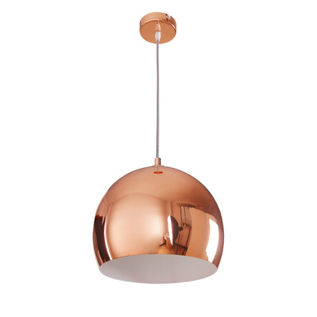 PENDANT LAMP AXEL BALL Ø30 CM SHINY COPPER-2