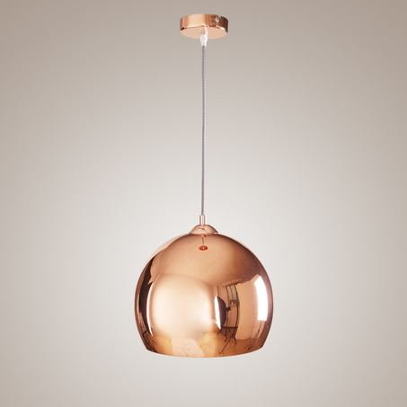 PENDANT LAMP AXEL BALL Ø30 CM SHINY COPPER-1