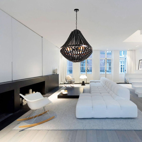 PENDANT LAMP CASIMIRA 60 CM BLACK-2