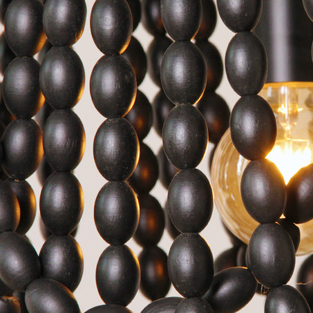PENDANT LAMP DANILO WAVE BLACK 17001-B-4