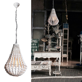 PENDANT LAMP DANILO 30 CM WHITE 16070A-W