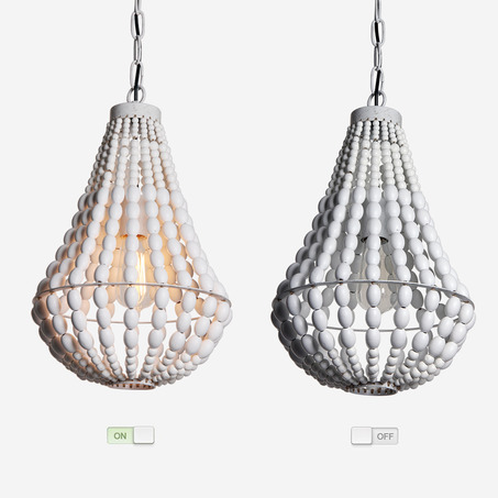 PENDANT LAMP DANILO 30 CM WHITE 16070A-W-2