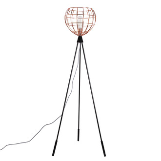 FLOOR LAMP DANA SHINY COPPER