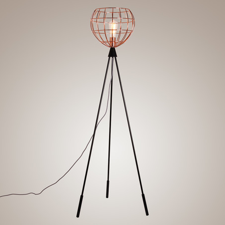 FLOOR LAMP DANA SHINY COPPER-5