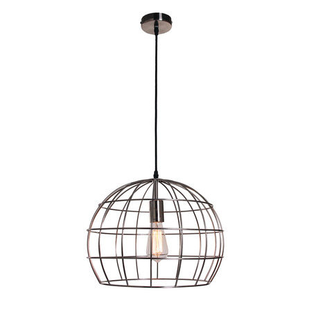 PENDANT LAMP DANA 40 CM NICKEL SATIN