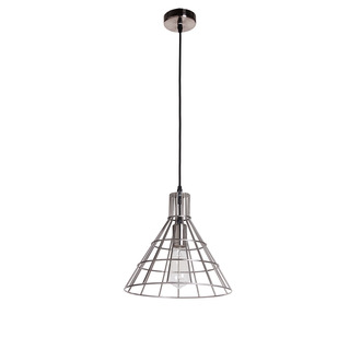 PENDANT LAMP LINA 30 CM NICKEL SATIN