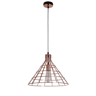 PENDANT LAMP LINA 40 CM SHINY COPPER