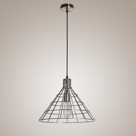 PENDANT LAMP LINA 40 CM NICKEL SATIN-1