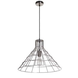 PENDANT LAMP LINA 50 CM NICKEL SATIN