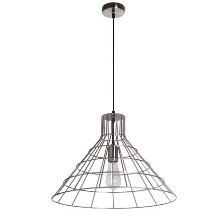 PENDANT LAMP LINA 50 CM NICKEL SATIN
