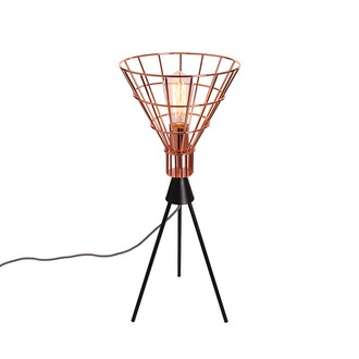 TAFELLAMP LINA GLANS KOPER