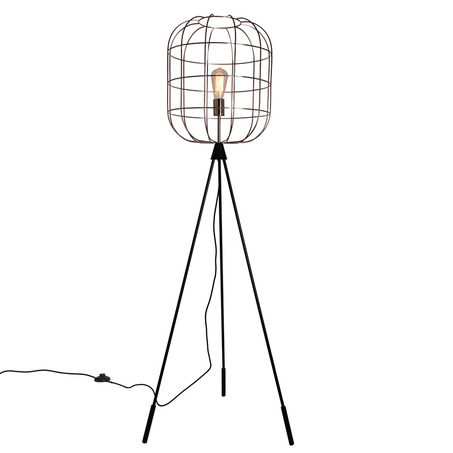 FLOOR LAMP OLAF NICKEL SATIN-5