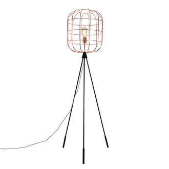 FLOOR LAMP OLAF SHINY COPPER