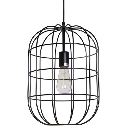 PENDANT LAMP OLAF 30 CM MATT BLACK-3