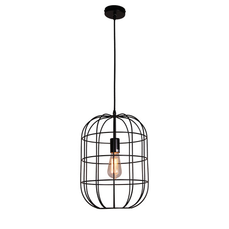 PENDANT LAMP OLAF 30 CM MATT BLACK-4