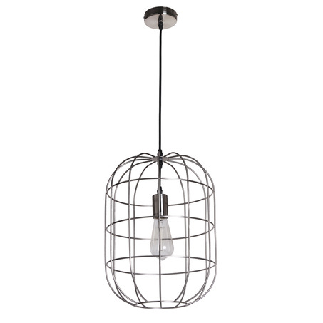PENDANT LAMP OLAF 30 CM NICKEL SATIN-6