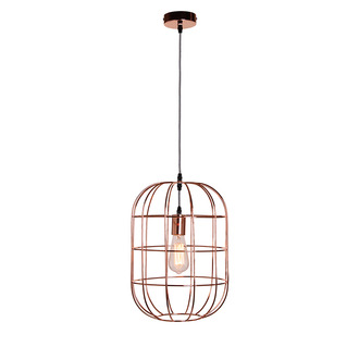 PENDANT LAMP OLAF 30 CM SHINY COPPER
