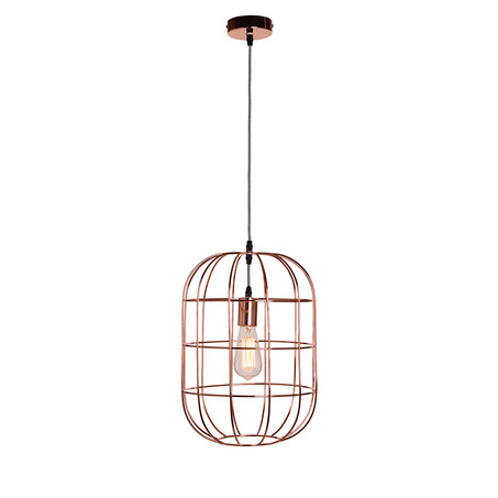 PENDANT LAMP OLAF 30 CM SHINY COPPER