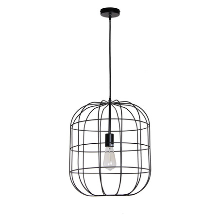 PENDANT LAMP OLAF 40 CM MATT BLACK-2
