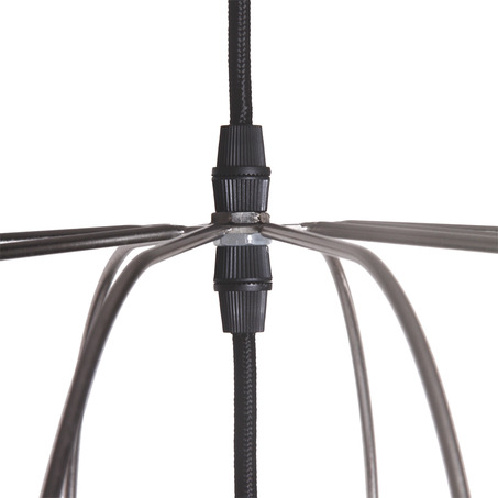 PENDANT LAMP OLAF 40 CM NICKEL SATIN-1