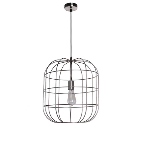 PENDANT LAMP OLAF 40 CM NICKEL SATIN-2