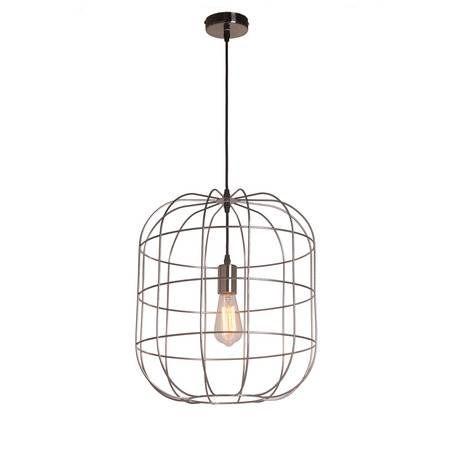 PENDANT LAMP OLAF 40 CM NICKEL SATIN-4