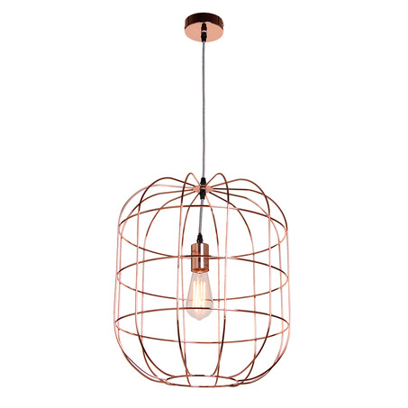 PENDANT LAMP OLAF 40 CM SHINY COPPER