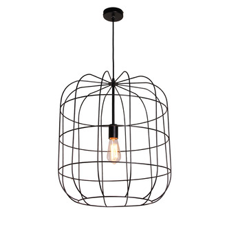 PENDANT LAMP OLAF 50 CM MATT BLACK